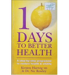 کتاب 10days to better health (دست دوم)